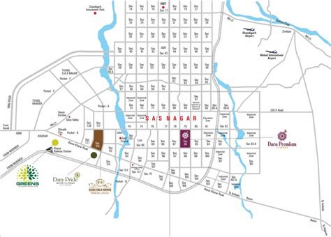 sector 115 mohali map